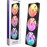 NZXT F420 RGB, Sag fan Sort