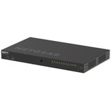 Netgear M4250-10G2XF-PoE++ Administreret L2/L3 Gigabit Ethernet (10/100/1000) Strøm over Ethernet (PoE) 1U Sort, Switch Administreret, L2/L3, Gigabit Ethernet (10/100/1000), Strøm over Ethernet (PoE), Stativ-montering, 1U