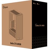 Ocypus Delta C70 ARGB, Towerkabinet Sort