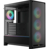 Ocypus Delta-C70-BKG400XX-GL, Towerkabinet Sort