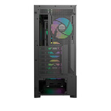 Ocypus Delta-C70-BKG400XX-GL, Towerkabinet Sort