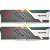 Patriot DIMM 32 GB DDR5-6000 (2x 16 GB) Dual-Kit, Hukommelse Sort/Hvid