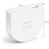 Philips Wall switch module 2-pak Hvid, Philips Wall switch module 2-pak, Trådløs, Hvid, IP20, Plast, IP20, III