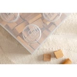 Room Copenhagen LEGO Opbevaringsklods 4 Toplåg Glitter, Opbevaringsboks gennemsigtig