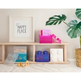 Room Copenhagen LEGO Opbevaringsklods 4 Toplåg Glitter, Opbevaringsboks gennemsigtig