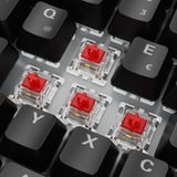 Sharkoon Gaming-tastatur Sort, DE-layout, Gateron red