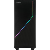 Sharkoon RGB FLOW Generaloverholt, Towerkabinet Sort