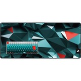 Sharkoon SKILLER SGK50 S3 Design Bundle D1, Sæt graugrün/Rød