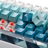 Sharkoon SKILLER SGK50 S3 Design Bundle D1, Sæt graugrün/Rød