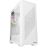 Sharkoon VS9 RGB               , Towerkabinet Hvid