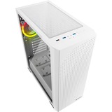 Sharkoon VS9 RGB               , Towerkabinet Hvid