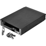 SilverStone SST-FS202B drevkabinet 2.5" HDD/SSD kabinet Sort, Indramning Sort, 2.5", SAS, SATA, SATA, HDD/SSD kabinet, Sort, Aluminium