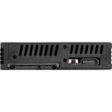 SilverStone SST-FS202B drevkabinet 2.5" HDD/SSD kabinet Sort, Indramning Sort, 2.5", SAS, SATA, SATA, HDD/SSD kabinet, Sort, Aluminium