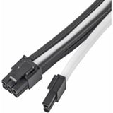 SilverStone SST-PP07E-PCIBW, Kabel Sort/Hvid