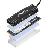 SilverStone SST-TP03-ARGB, Køleplade Sort