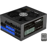 SilverStone ST1100-TI v2.0 enhed til strømforsyning 1100 W 20+4 pin ATX ATX Sort, PC strømforsyning Sort, 1100 W, 90 - 264 V, 1200 W, 47 - 63 Hz, Aktiv, 120 W