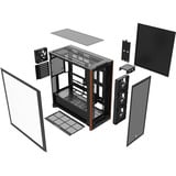 Thermaltake S370 WS, Towerkabinet Sort