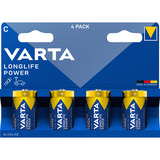 VARTA Longlife Power LR14 04914121424, Batteri 