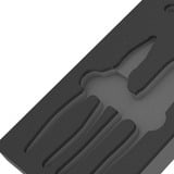 Wera 9880 Skumindsats til KNIPEX tænger sæt 1, tom, Depositum Sort/grå