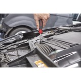 Wiha Skruetrækker med bitmagasin PocketMax magnetisk Sort/Rød