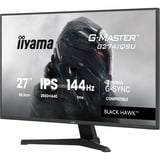 iiyama G-MASTER G2741QSU-B1 computerskærm 68,6 cm (27") 2560 x 1440 pixel 4K Ultra HD QLED Sort, Gaming Skærm Sort (mat), 68,6 cm (27"), 2560 x 1440 pixel, 4K Ultra HD, QLED, 1 ms, Sort