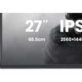 iiyama G-MASTER G2741QSU-B1 computerskærm 68,6 cm (27") 2560 x 1440 pixel Sort, Gaming Skærm Sort (mat), 68,6 cm (27"), 2560 x 1440 pixel, Sort