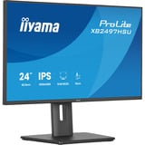 iiyama XB2497HSU-B1, LED-skærm Sort (mat)