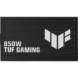 ASUS TUF-GAMING-850P, PC strømforsyning Sort