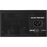 ASUS TUF-GAMING-850P, PC strømforsyning Sort