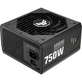 ASUS TUF Gaming 750W Gold, PC strømforsyning Sort