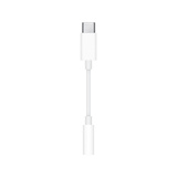 Apple USB hovedtelefonadapter, USB-C stik > 3,5 mm jackstik Hvid