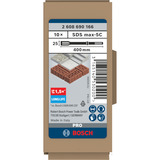 Bosch 2608690166 Rotary hammer chisel attachment, Mejsel Rotary hammer chisel attachment, Bosch, Rustfrit Stål, 40 cm