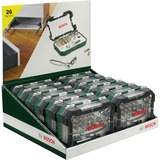 Bosch 2 607 017 322 skruetrækker bit 26 stk, Zyklop Grøn, 26 stk, Hexadecimal (metrisk), Stjerneskruetrækker, PZ 1, PZ 2, PZ 3, PH 1/2/2/3, PZ 1/2/3, S 4/5/6, T 10/15/20/25/30, HEX 3/4/5/6, 314 g, 125 mm