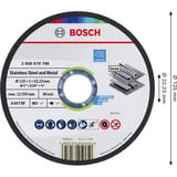 Bosch Skæreskive til rustfrit stål og metal, Ø 125 mm, 100 stk. i spand 
