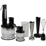 Braun MQ 7087X 1,2 L Nedsænkning blender 1000 W Sort, Rustfrit stål, Stavblender Sort/rustfrit stål, Nedsænkning blender, 1,2 L, Impulsfunktion, 1,2 m, 1000 W, Sort, Rustfrit stål