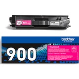 Brother TN-900M tonerpatron 1 stk Original Magenta 6000 Sider, Magenta, 1 stk