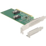 DeLOCK 90077 interface-kort/adapter Intern, Controller PCIe, 64 Gbit/sek., 5 - 50 °C, -25 - 70 °C, 15 - 90%, Windows 10, Windows 7, Windows 8.1