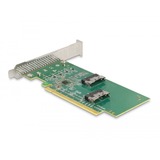 DeLOCK 90077 interface-kort/adapter Intern, Controller PCIe, 64 Gbit/sek., 5 - 50 °C, -25 - 70 °C, 15 - 90%, Windows 10, Windows 7, Windows 8.1