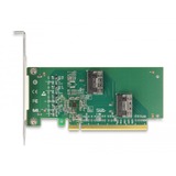 DeLOCK 90077 interface-kort/adapter Intern, Controller PCIe, 64 Gbit/sek., 5 - 50 °C, -25 - 70 °C, 15 - 90%, Windows 10, Windows 7, Windows 8.1