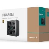 DeepCool PN650M, PC strømforsyning Sort
