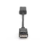 Digitus 4K DisplayPort til HDMI adapter / konverter Sort
