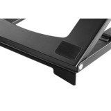 Digitus DA-90368 notebook stativ Sort 38,1 cm (15"), Stander grå, Notebook stativ, Sort, Metal, 25,4 cm (10"), 38,1 cm (15"), 254 - 381 mm (10 - 15")