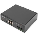 Digitus DN-651109 netværksswitch Ikke administreret Gigabit Ethernet (10/100/1000) Strøm over Ethernet (PoE) Sort Ikke administreret, Gigabit Ethernet (10/100/1000), Strøm over Ethernet (PoE)