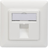 Digitus Tom kasse til Keystone-moduler, 1x RJ-45, Samledåse Hvid