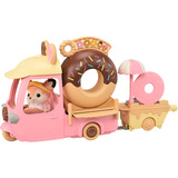 EPOCH Sylvanian Families - Donutvogn med figur, Bygge legetøj 