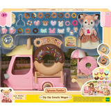 EPOCH Sylvanian Families - Donutvogn med figur, Bygge legetøj 
