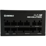 Enermax Revolution D.F.12 850W, PC strømforsyning Sort