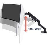 Ergotron HX Series 45-647-224 skærmbeslag og -stativer 124,5 cm (49") Sort Skrivebord Sort, Klemme, 19,1 kg, 124,5 cm (49"), 100 x 100 mm, Højdejustering, Sort