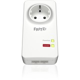 FRITZ! FRITZ!Powerline 1220 Set, PowerLAN Powerline 1220 Set, 1200 Mbit/s, Type F, Gigabit Ethernet, 10,100,1000 Mbit/s, 3 W, 1 W