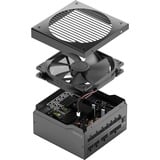 Fractal Design Ion+ 2 Platinum 860W enhed til strømforsyning 20+4 pin ATX ATX Sort, PC strømforsyning Sort, 860 W, 100 - 240 V, 50/60 Hz, 10A/5A, 120 W, 120 W